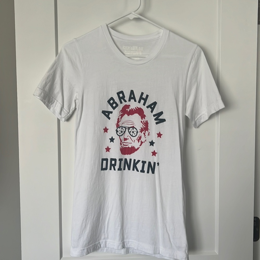 icecreaMNlove ABRAHAM DRINKIN’ Tee